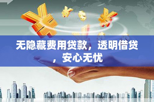聊城无隐藏费用贷款，透明借贷，安心无忧