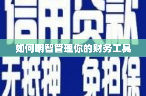 聊城如何明智管理你的财务工具