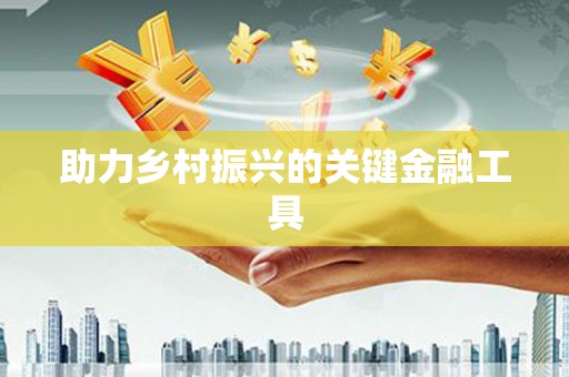 聊城助力乡村振兴的关键金融工具