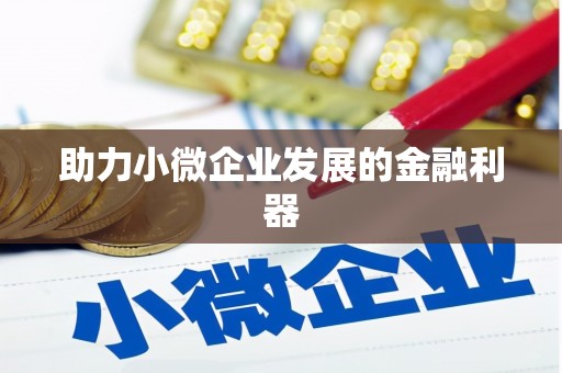 聊城助力小微企业发展的金融利器