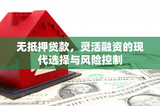 聊城无抵押贷款，灵活融资的现代选择与风险控制