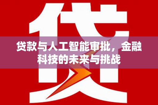 聊城贷款与人工智能审批，金融科技的未来与挑战