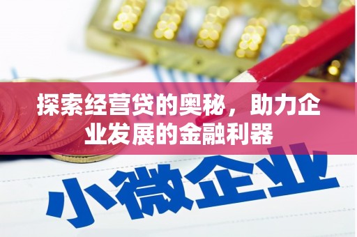 聊城探索经营贷的奥秘，助力企业发展的金融利器