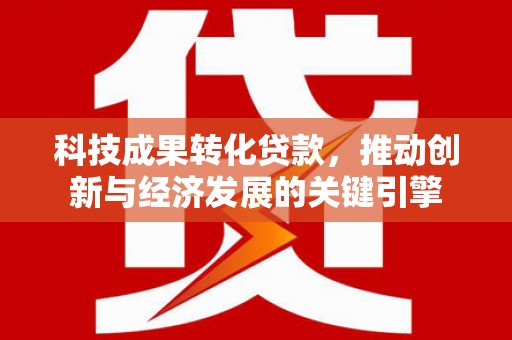 聊城科技成果转化贷款，推动创新与经济发展的关键引擎