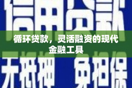 聊城循环贷款，灵活融资的现代金融工具