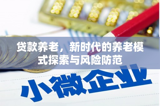 聊城贷款养老，新时代的养老模式探索与风险防范